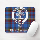 Scottish Clan Anderson Wappen & Tartan Mousepad (Mit Mouse)