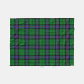 Scottish Clan Armstrong Tartan Kariert Fleecedecke (Vorderseite (Horizontal))