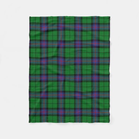 Scottish Clan Armstrong Tartan Kariert Fleecedecke (Vorderseite)