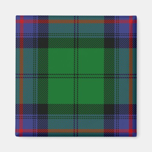 Scottish Clan Armstrong Tartan Kariert Magnet (Vorne)