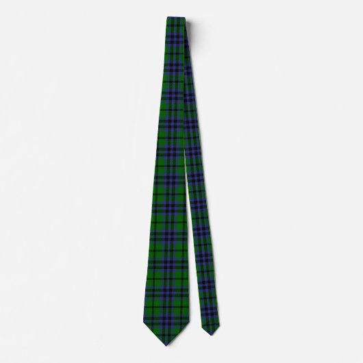 Scottish Clan Austin Tartan Kariert Krawatte (Vorderseite)