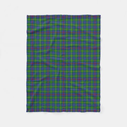 Scottish Clan Bailey Tartan Kariert Fleecedecke (Vorderseite)