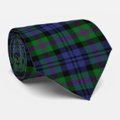 Scottish Clan Baird Tartan Kariert Krawatte (Gerollt)