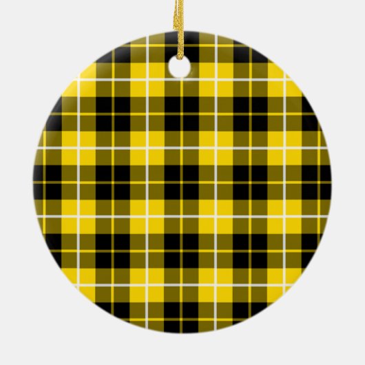 Scottish Clan Barclay Dress Modern Tartan and Cres Keramik Ornament (Hinten)