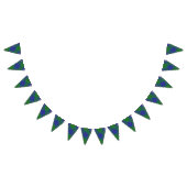 Scottish Clan Barclay Hunting Tartan Wimpelkette (Alle)