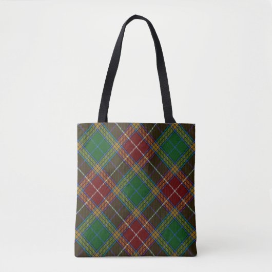 Scottish Clan Baxter Tartan Kariert Tasche (Vorderseite)