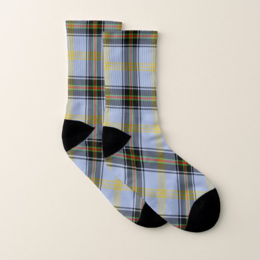 Scottish Clan Bell of the Borders Tartan Socken (Paar)