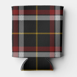 Scottish Clan Black Tartan Kariert Dosenkühler