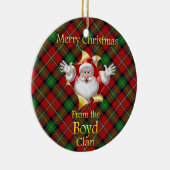 Scottish Clan Boyd Christmas Ornament (Rechts)