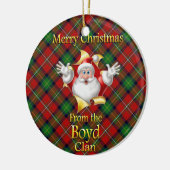 Scottish Clan Boyd Christmas Ornament (Links)