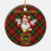 Scottish Clan Boyd Christmas Ornament (Hinten)