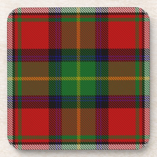 Scottish Clan Boyd Tartan Kariert Getränkeuntersetzer (Vorderseite)