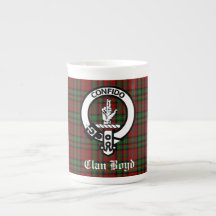Scottish Clan Boyd Wappen Abzeichen & Tartan