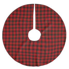Scottish Clan Brodie Tartan Kariert Polyester Weihnachtsbaumdecke