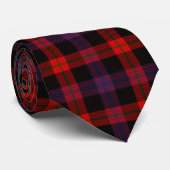 Scottish Clan Brown Tartan Kariert Krawatte (Gerollt)