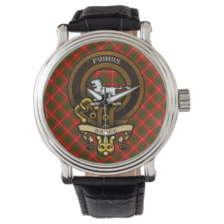 Scottish Clan Bruce Abzeichen und Wappen | Wappen Armbanduhr