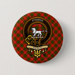 Scottish Clan Bruce Abzeichen und Wappen   Wappen Button