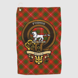 Scottish Clan Bruce Abzeichen und Wappen | Wappen Golfhandtuch
