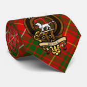 Scottish Clan Bruce Abzeichen und Wappen | Wappen Krawatte (Gerollt)