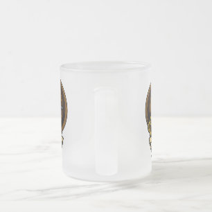 Scottish Clan Bruce Abzeichen und Wappen   Wappen Mattglastasse