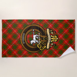 Scottish Clan Bruce Abzeichen und Wappen | Wappen Strandtuch