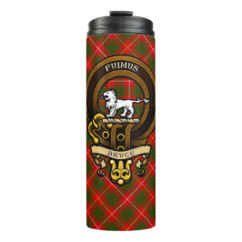 Scottish Clan Bruce Abzeichen und Wappen | Wappen Thermosbecher