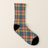 Scottish Clan Buchanan Ancient Tartan Kariert Socken (Links - Innen)