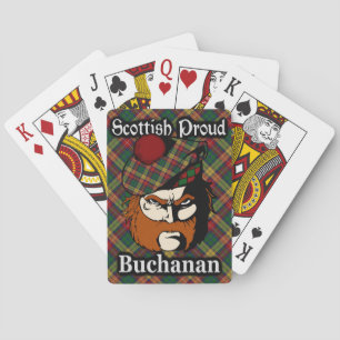 Scottish Clan Buchanan Tartan Spielkarten