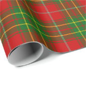 Scottish Clan Burnett Tartan Kariert Geschenkpapier (Rolleneckpunkt)