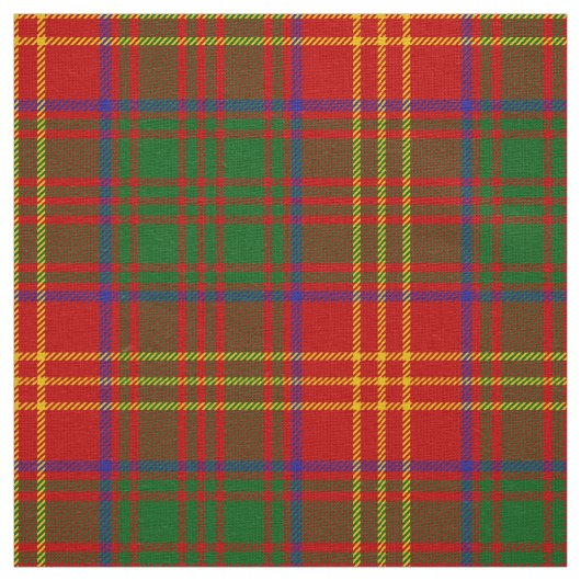 Scottish Clan Burns Tartan Kariert Stoff (Muster)