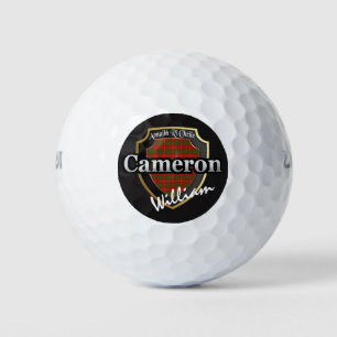 Scottish Clan Cameron personalisieren Ihren Namen Golfball