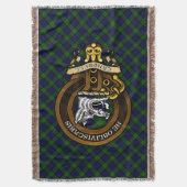 Scottish Clan Campbell Abzeichen und Wappen Decke (Vorderseite Vertikal)