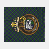 Scottish Clan Campbell Abzeichen und Wappen Fleecedecke (Vorderseite (Horizontal))
