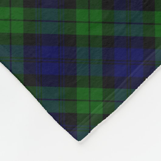 Scottish Clan Campbell Abzeichen und Wappen Fleecedecke (Ecke)