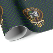 Scottish Clan Campbell Abzeichen und Wappen Geschenkpapier (Rolleneckpunkt)