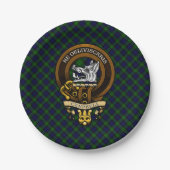 Scottish Clan Campbell Abzeichen und Wappen Pappteller (Vorderseite)