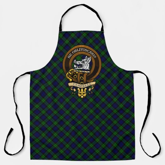 Scottish Clan Campbell Abzeichen und Wappen Schürze (Vorderseite)