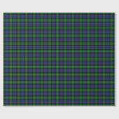 Scottish Clan Campbell, Loudoun Tartan Kariert Geschenkpapier (Flach)