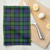 Scottish Clan Campbell, Loudoun Tartan Kariert Geschirrtuch (Viertel Falte)