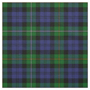 Scottish Clan Campbell, Loudoun Tartan Kariert Stoff