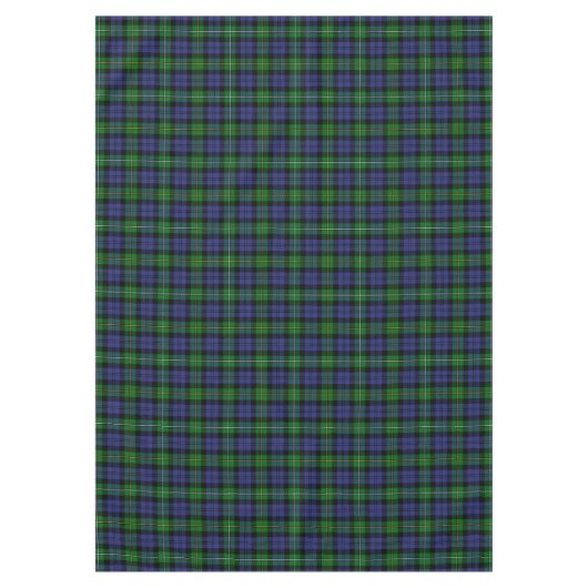 Scottish Clan Campbell, Loudoun Tartan Kariert Tischdecke (Vorderseite)