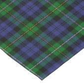 Scottish Clan Campbell, Loudoun Tartan Kariert Tischdecke (Schrägansicht)