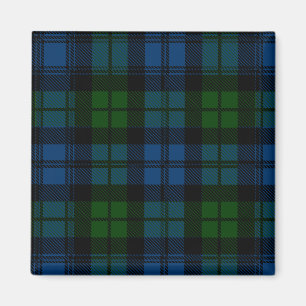 Scottish Clan Campbell Military Tartan Kariert Magnet