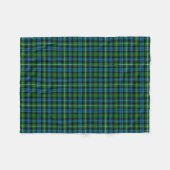 Scottish Clan Campbell of Argyll Tartan Kariert Fleecedecke (Vorderseite (Horizontal))
