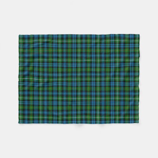 Scottish Clan Campbell of Argyll Tartan Kariert Fleecedecke (Vorderseite (Horizontal))