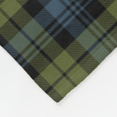 Scottish Clan Campbell Tartan Kariert Fleecedecke (Ecke)
