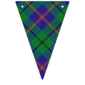 Scottish Clan Carmichael Tartan Wimpelkette (Dritte Fahne)