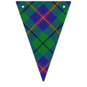 Scottish Clan Carmichael Tartan Wimpelkette (Erste Fahne)