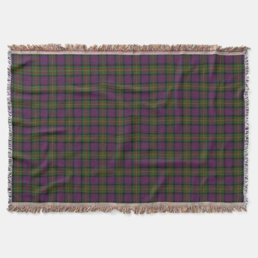 Scottish Clan Carnegie Tartan Decke (Vorderseite)