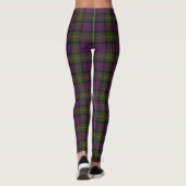 Scottish Clan Carnegie Tartan Leggings (Rückseite)